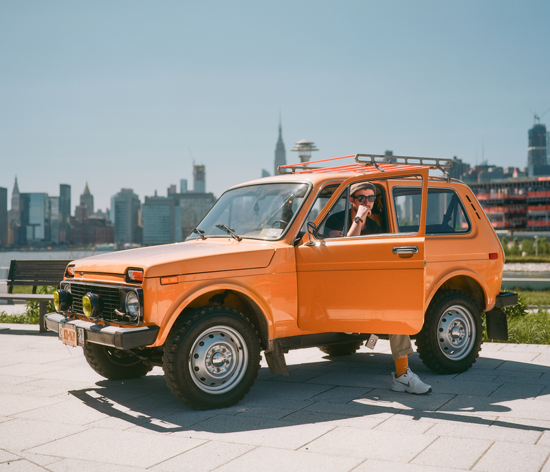 Illustration for article titled The Story Behind The Bright Orange Soviet 4x4 Rolling Through Brooklyn